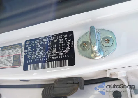 2021 Kia Sorento S z USA, uszkodzony, nr VIN 5XYRL4LC1MG002786